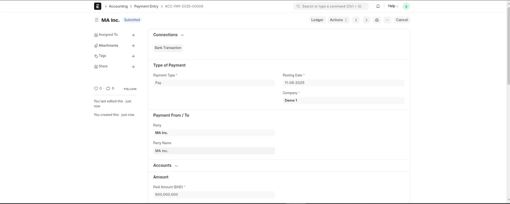 ERPNext Purchase Management - Insights and Reporting