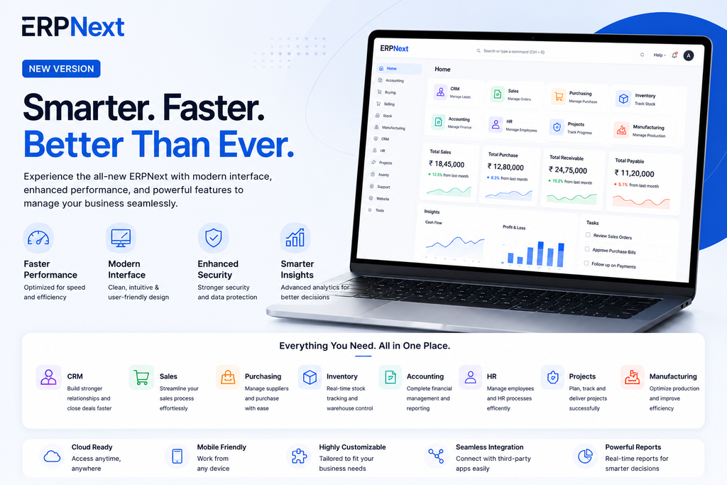 ERPNext Dashboard