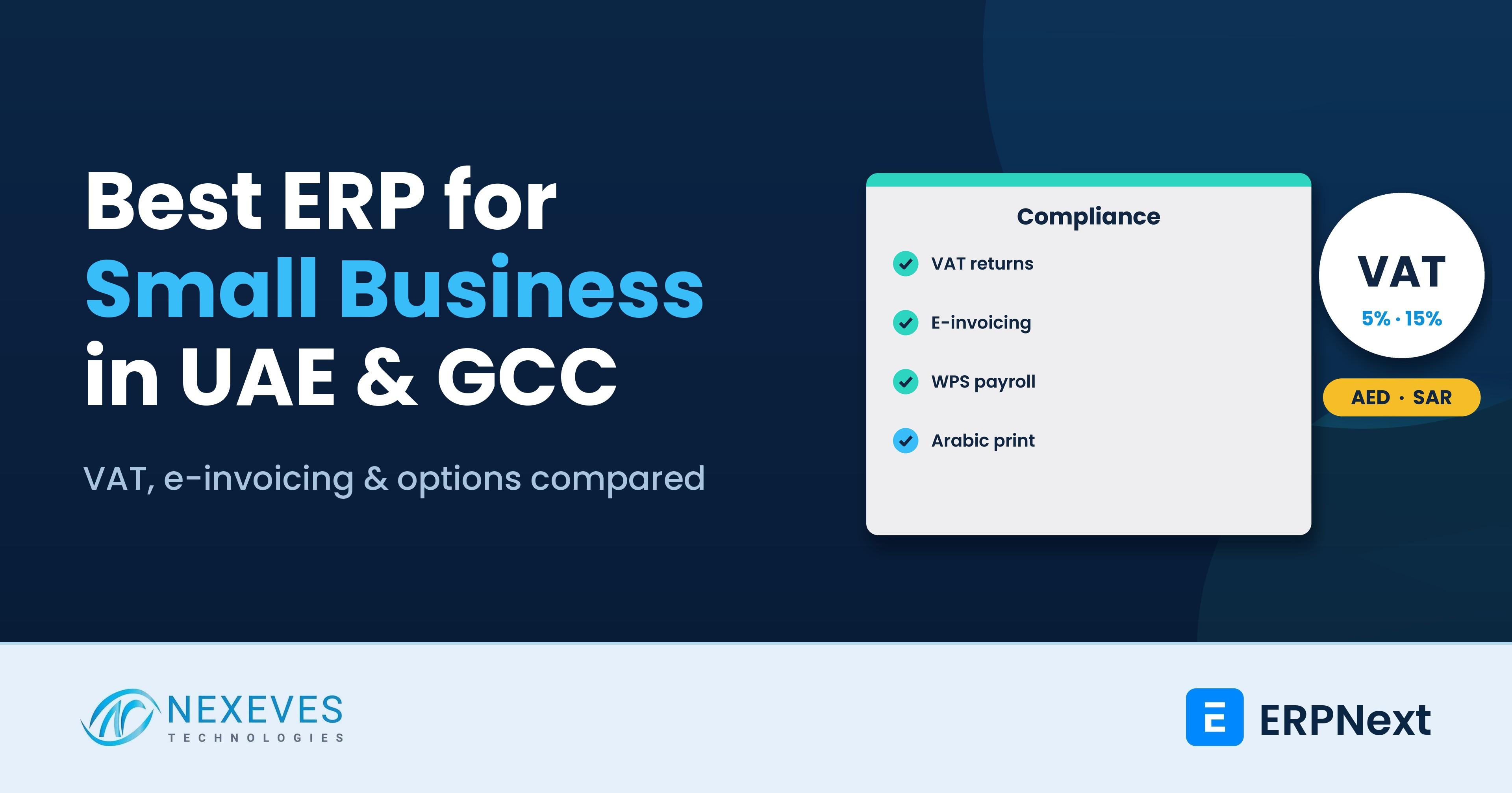Best ERP software for small business in UAE and GCC in 2026